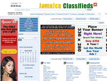 Tablet Screenshot of jamaicatrader.com